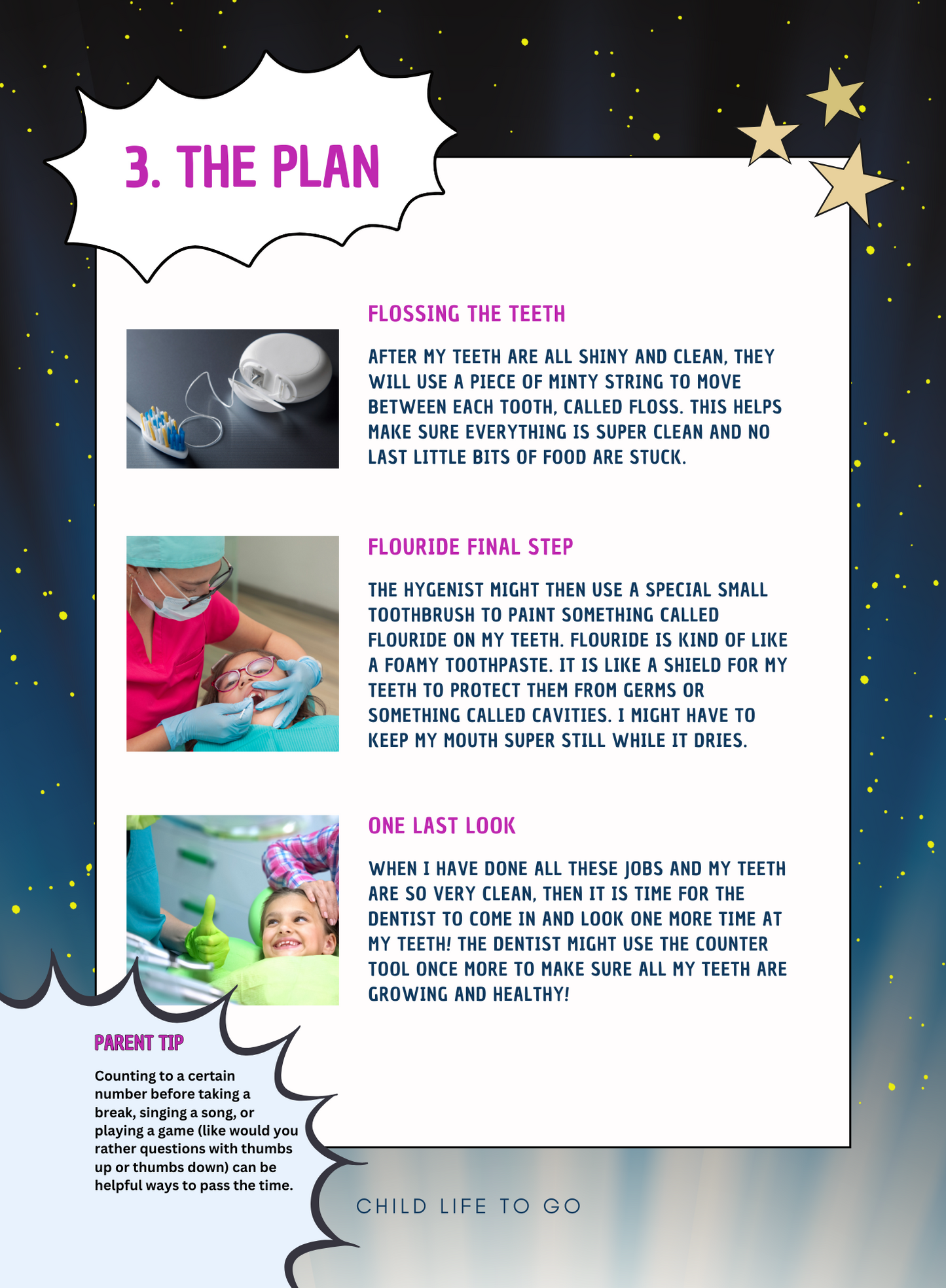 My Blast Off to the Dentist: A Preparation Activity Guide for Kids (Digital Download)