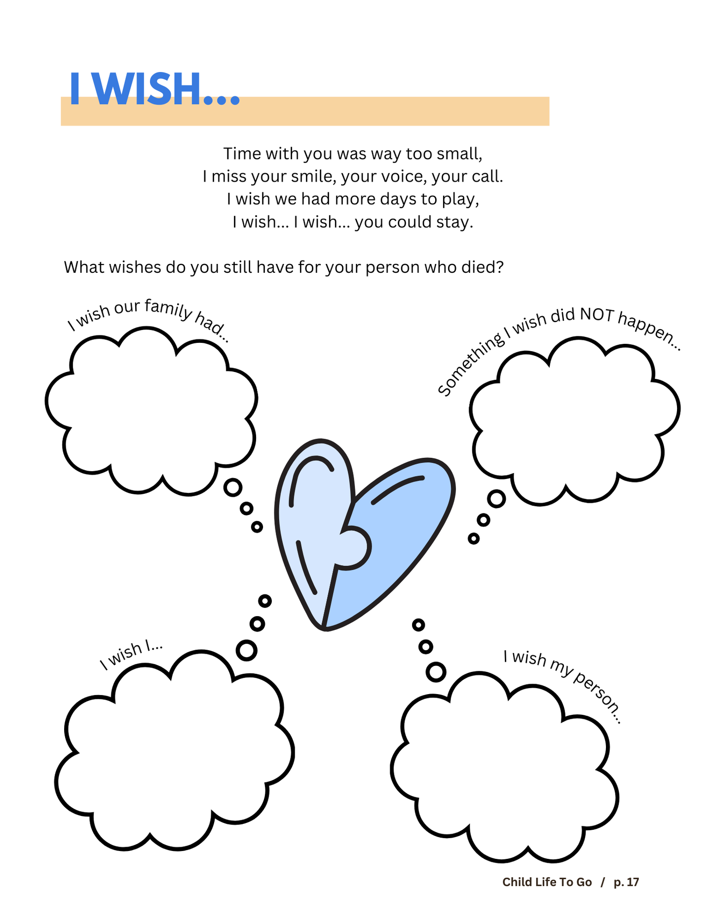 Never Forgotten, Always Connected, Forever Loved - Activity Journal For Kids Grieving the Loss of a Loved One (Digital Download)