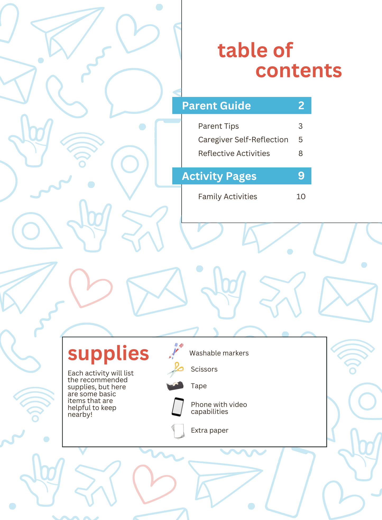 From Here to There, I Always Care: Coping and Connecting Activities for Families Separated by a Hospital Stay (Book + Digital Download)