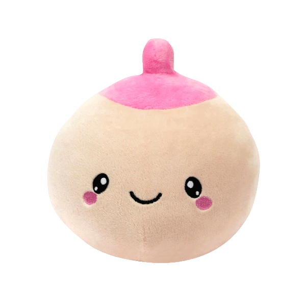 Breast Plush Organ - Nerdbugs Breast Plushie Organ - Breast is yet to come! Ivory/Pink