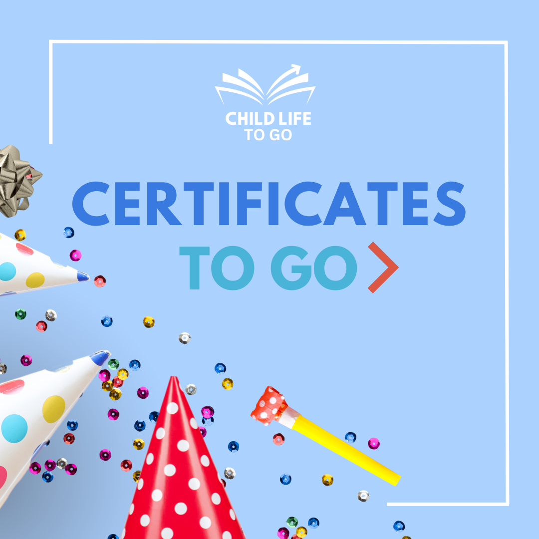 Certificates To Go: Downloadable Certificates for Patients and Families for Any Medical Occassion (Digital Download)