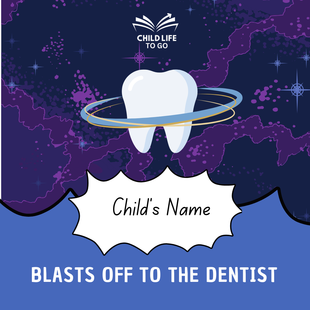 My Blast Off to the Dentist: A Preparation Activity Guide for Kids (Digital Download)