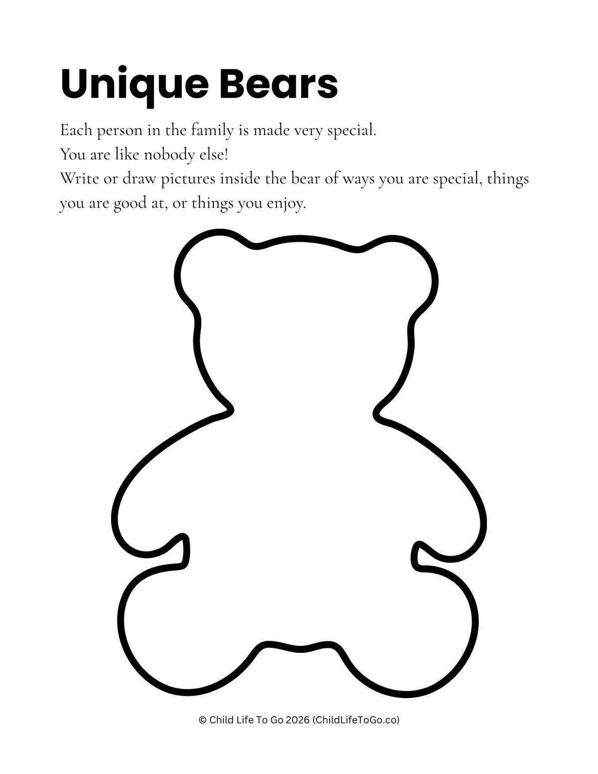 Care for All the Bears: A Story of Down Syndrome