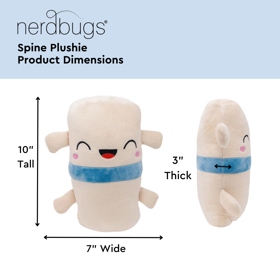 Spine Plush Organ - Nerdbugs Spine Plushie Organ - Baby got back!